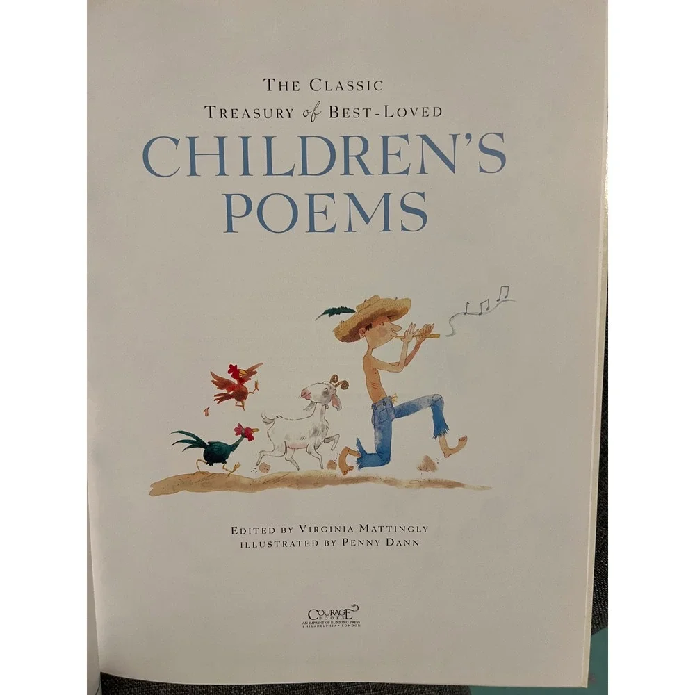 Classic Treasury of Best-Loved Children's Poems Penny Dann Hardcover 2005
